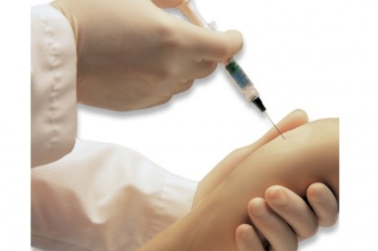 Trainingsarm mit Hand f�r i.v., i.m., s.c. Injektionen f�r R17720
