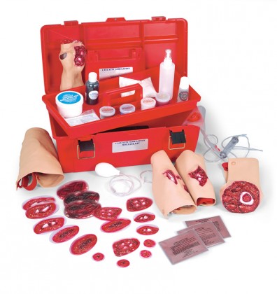 Wundset, Wundmoulage "Wundensimulations-Set Multi"