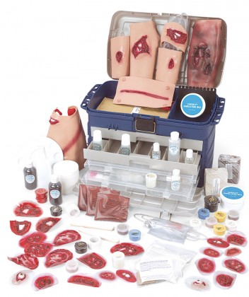 Wundset, Wundmoulage "Wundensimulations-Set Luxus"