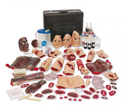 Wundset, Wundmoulage "Wundensimulations-Set Notfallmedizin"