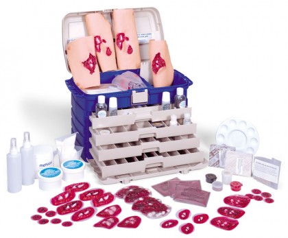 Wundset, Wundmoulage "Wundensimulations-Set Military"