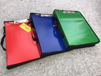 Tablettasche, Tabletorganizer, Dokumententasche, Einsatzleitertasche, Organizer, DIN A4, ca. 5cm R�ckenbreite, rot