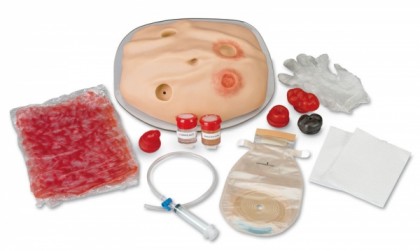 "Kompletter Stoma-Simulator", Gr��e: 35,5 x 30,5 x 10 cm, Gewicht: 4,6 kg