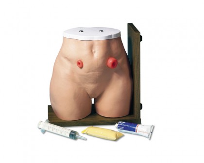 "Stomapflege-Simulator", Gr��e: 45,5 x 45,5 x 30,5 cm, Gewicht: 11 kg
