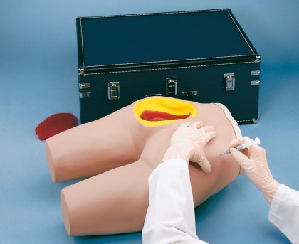 "Simulator f�r intramuskul�re Injektionen"