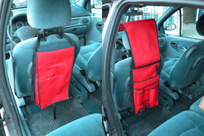 Dokumententasche - Kartentasche - PKW-Einsatzleitertasche, rot