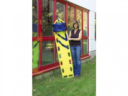 Spineboard SC, ECO Set, wassertauglich, Speedclip, Kopffixierung