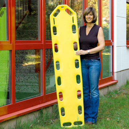 Spineboard SC, ECO Set, wassertauglich, Speedclip, Kopffixierung